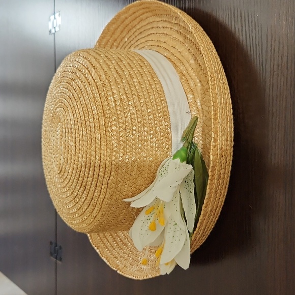 None Accessories Vintage Straw Hat Poshmark